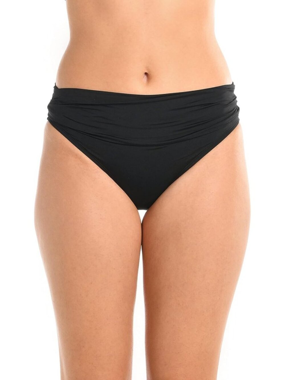Shirred Band Hipster Bikini Swimsuit Bottom - Stylish, Comfortable, Beach Ready